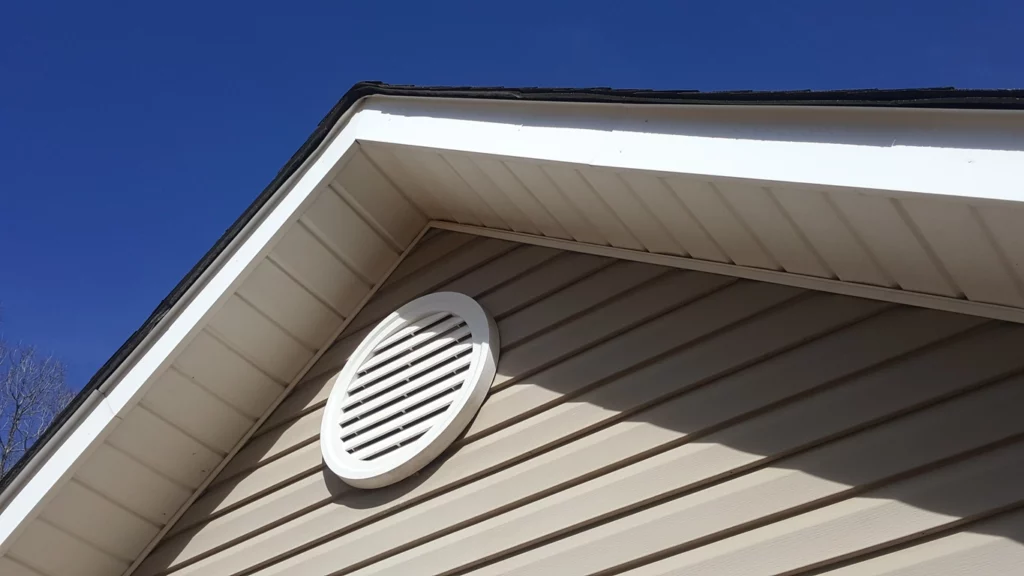 roof with ventilation